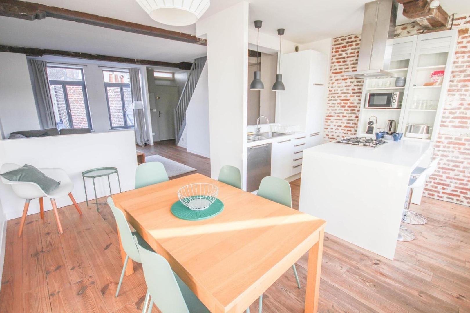 Charming 60M2 Apartment Lille Bagian luar foto